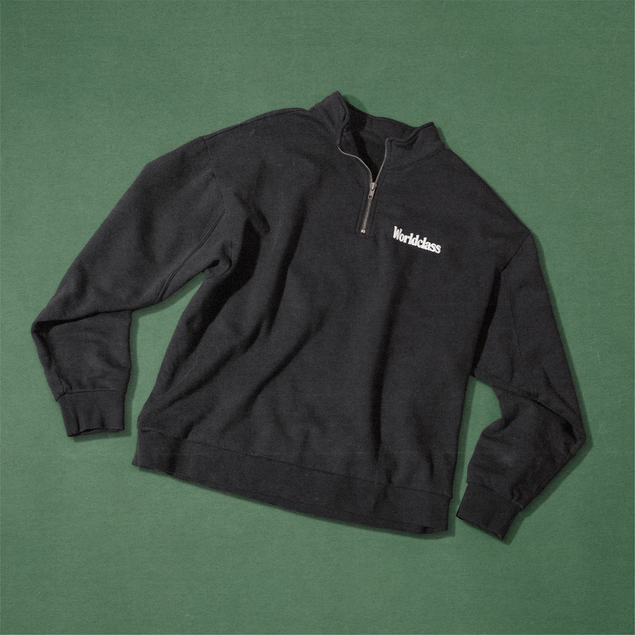 Signature Quarter Zip Sweatshirt – Worldclass