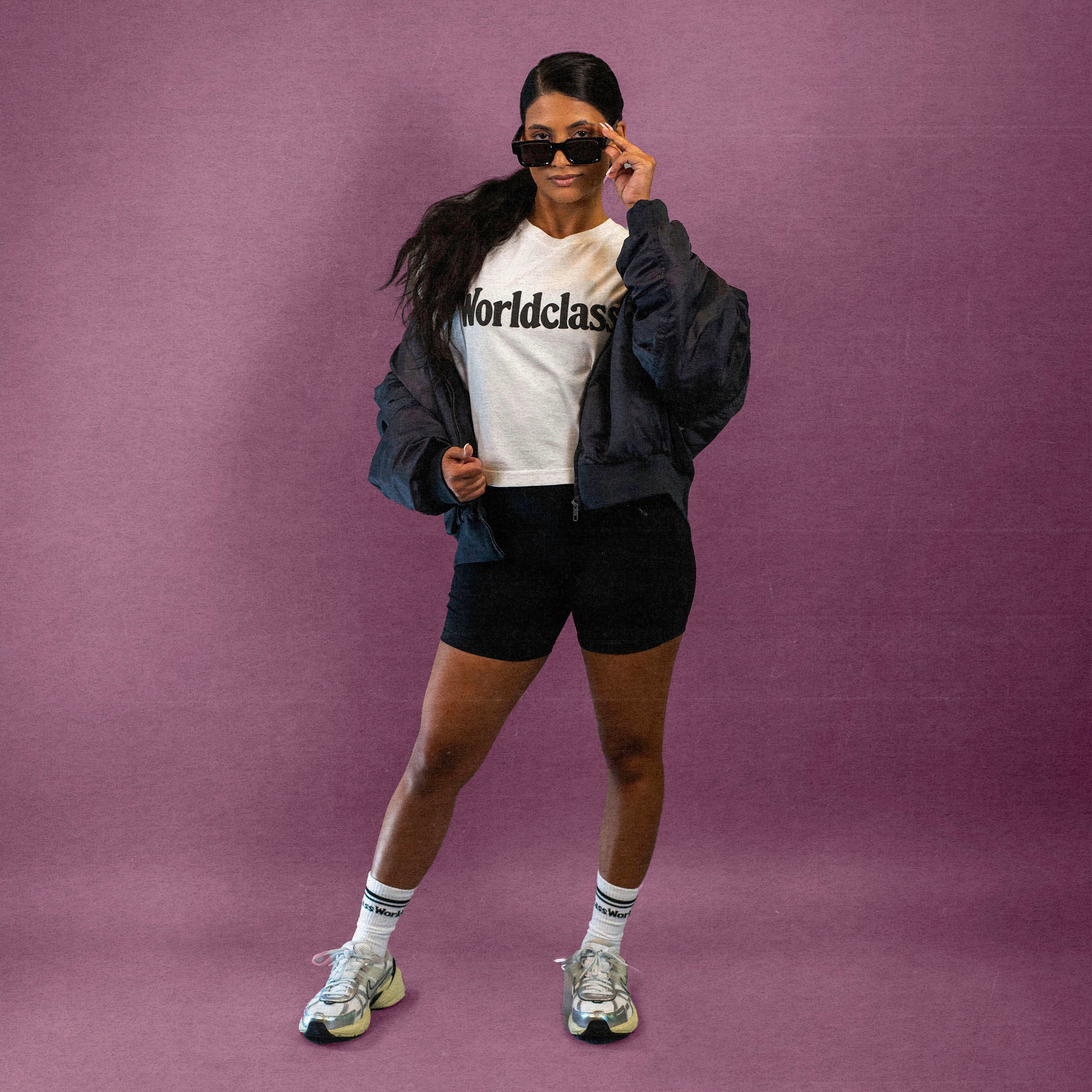 Signature Worldclass Cropped Tee