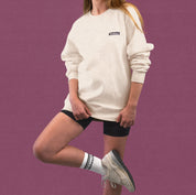 Patch Ecru Sweatshirt