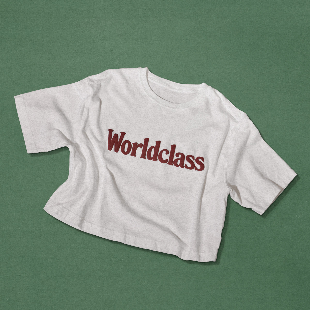Signature Worldclass Cropped Tee