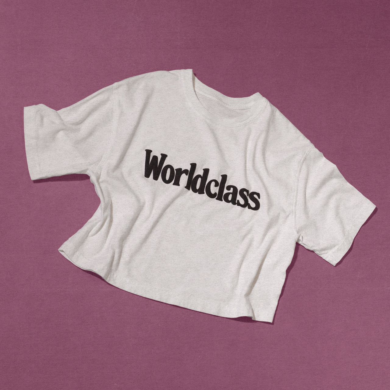Signature Worldclass Cropped Tee
