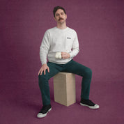 Patch Ecru Sweatshirt